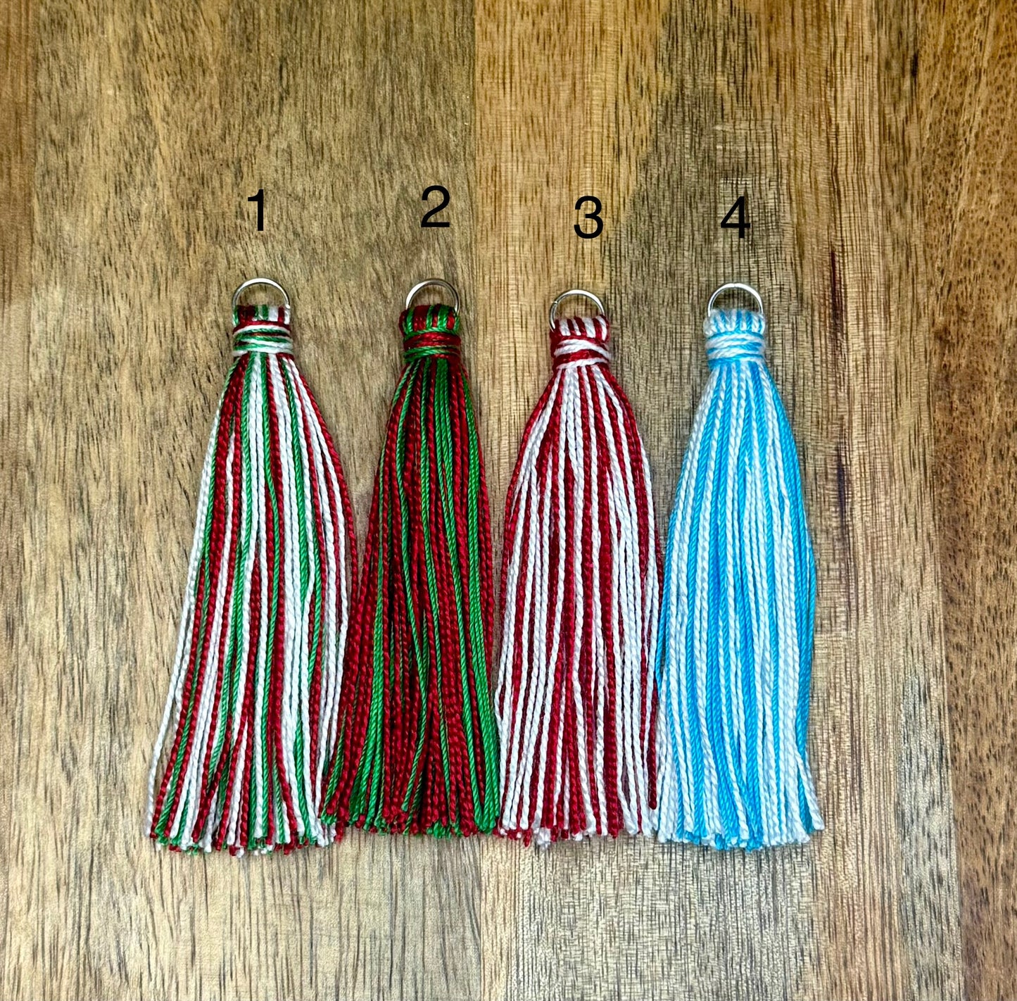 Christmas tassel selection