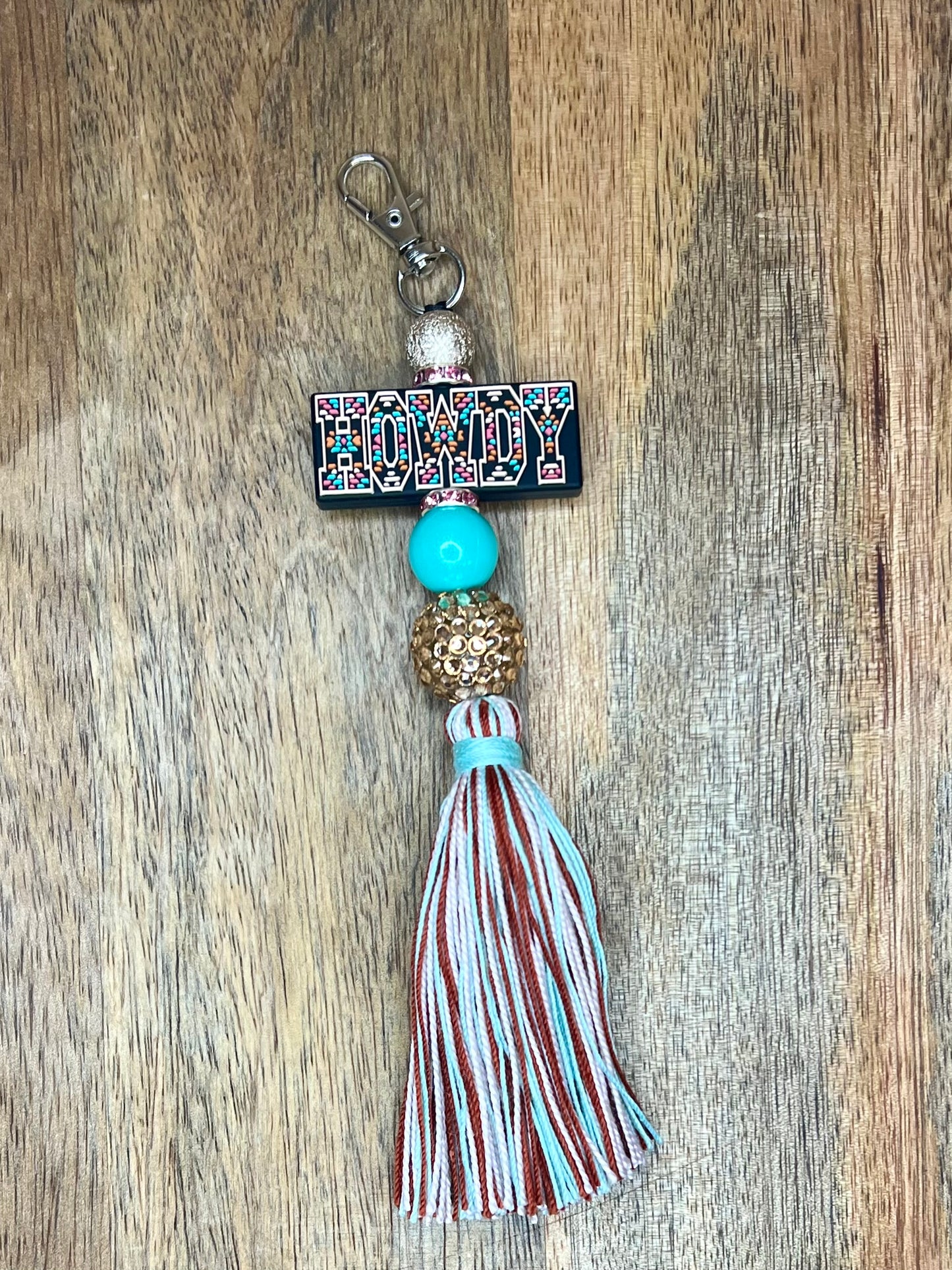 Howdy keychain