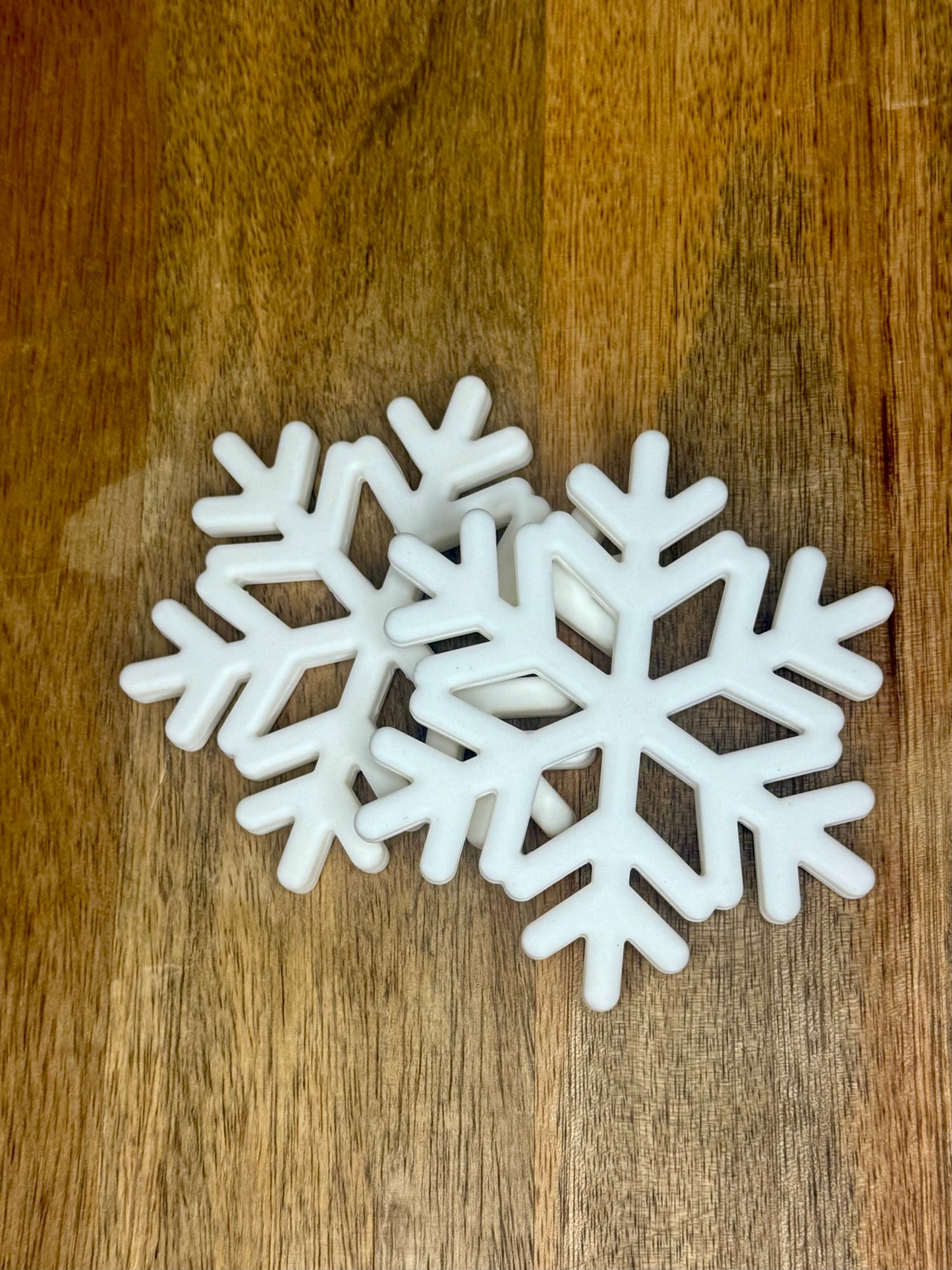 Snowflake teether