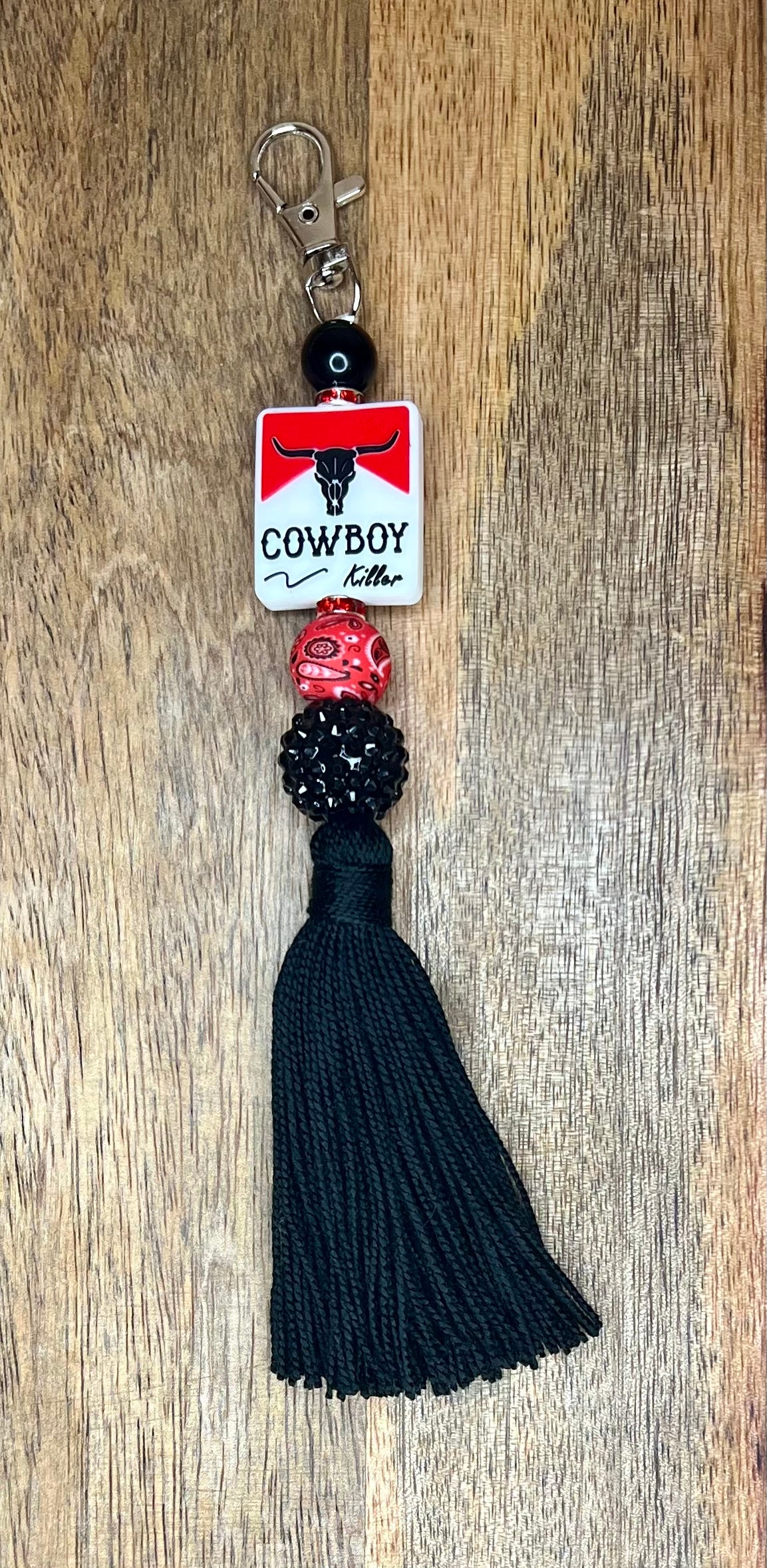Cowboy k*ller keychain