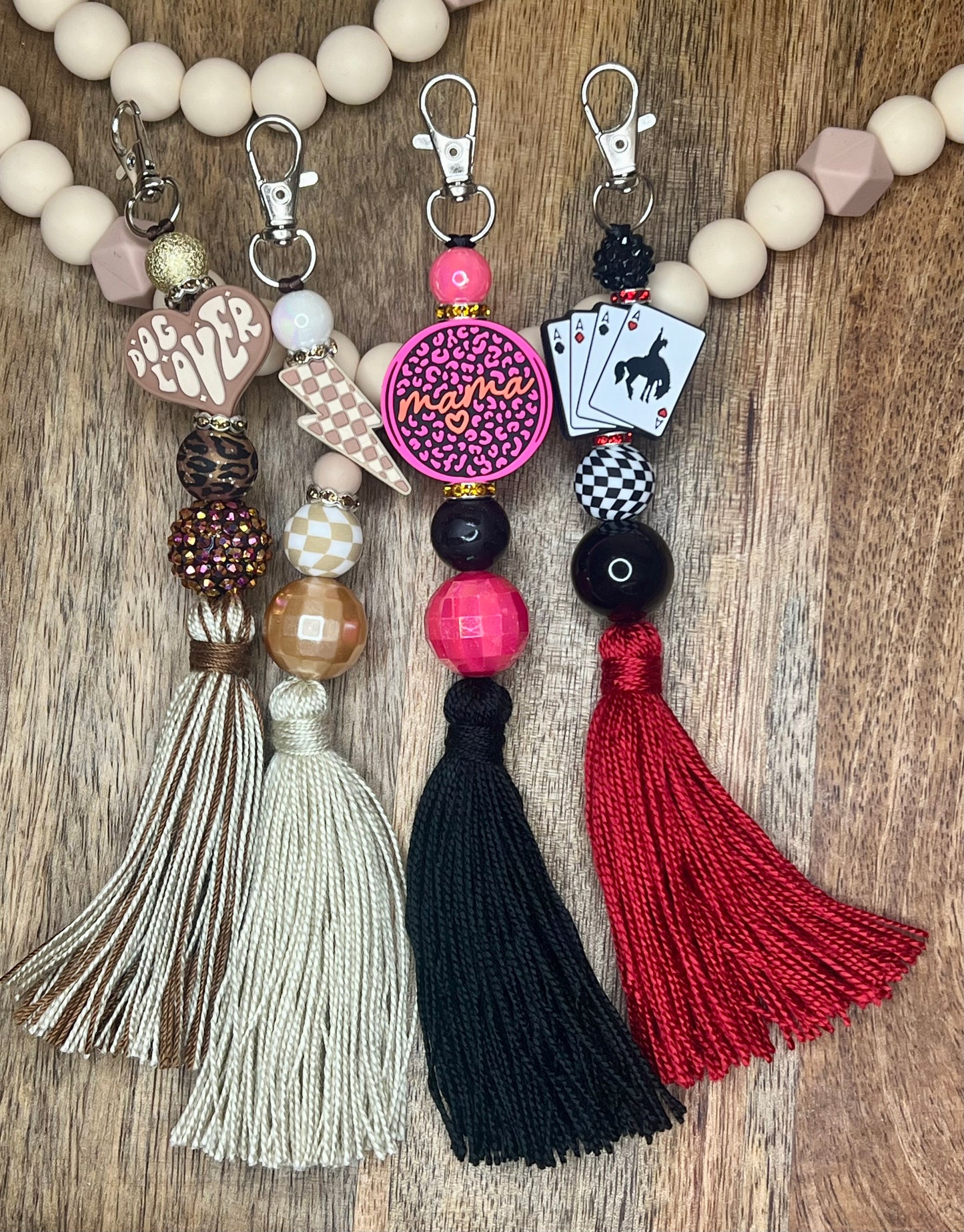 Custom tassel keychain
