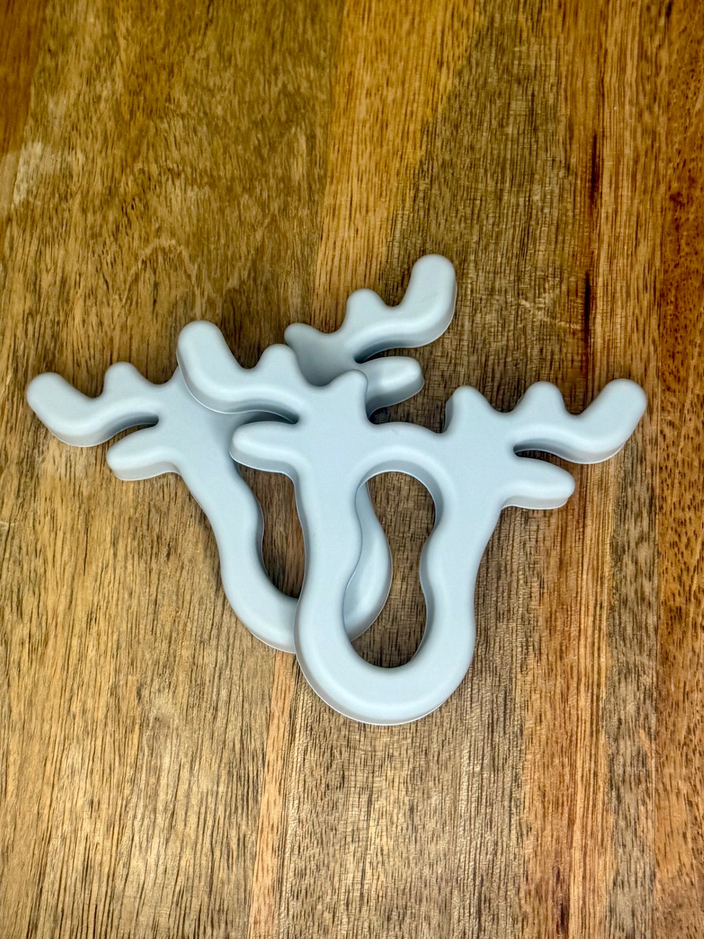 Grey antlers teether