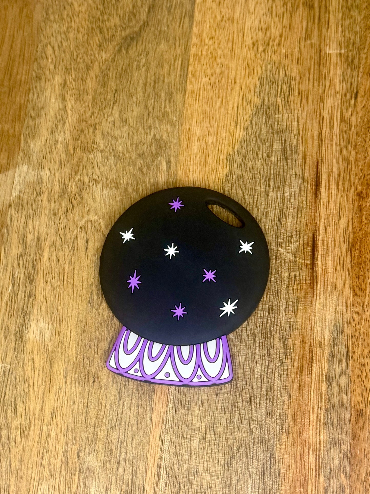 Crystal ball teether