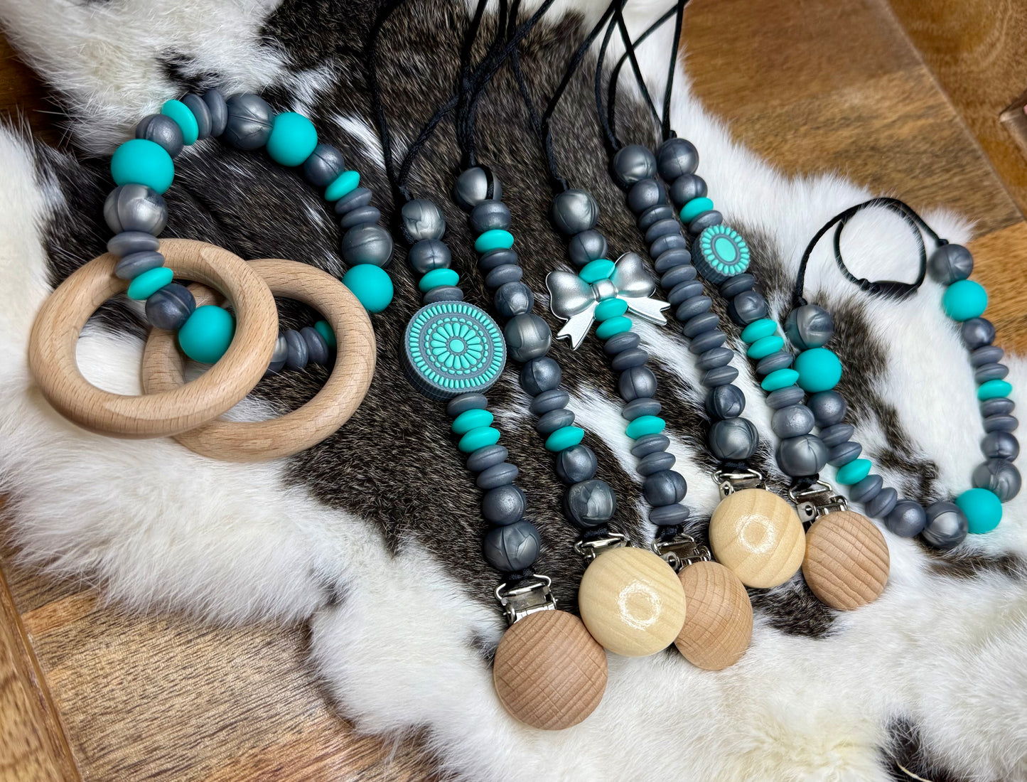 Navajo pearl inspired chew necklace