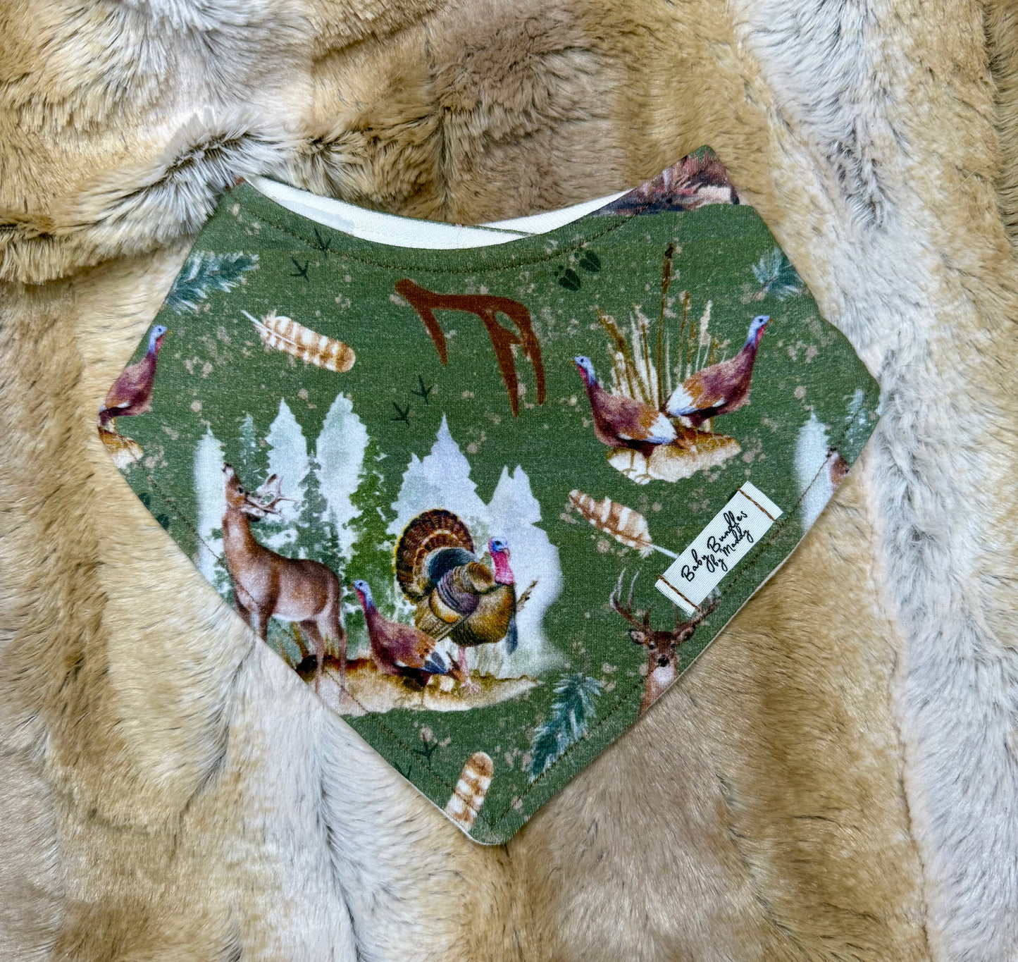 Hunting buddy bandana bib