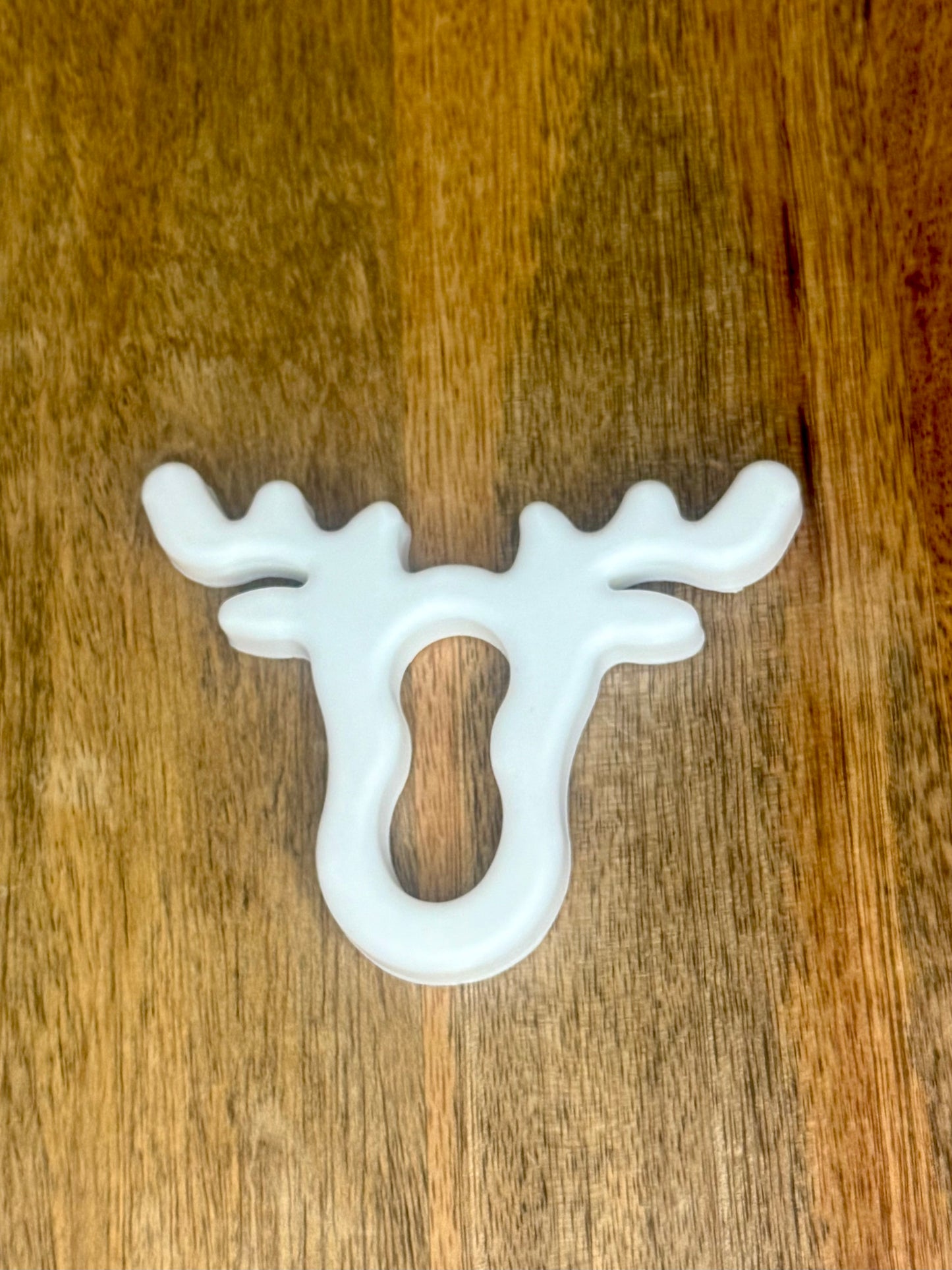 White antlers teether