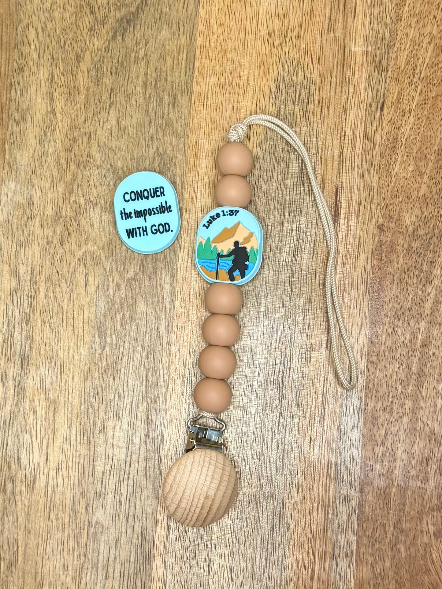 Conquer the impossible pacifier clip