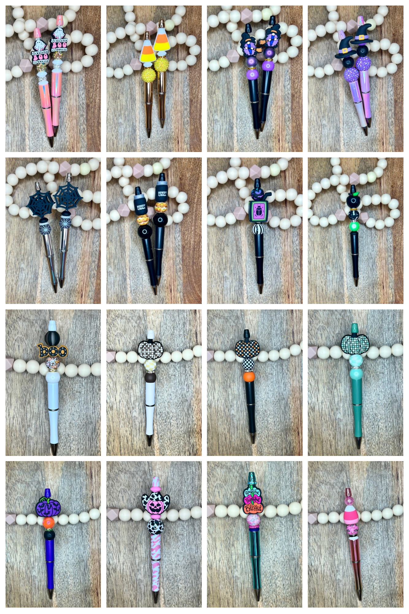 5 pack mystery spooky season pen bundle