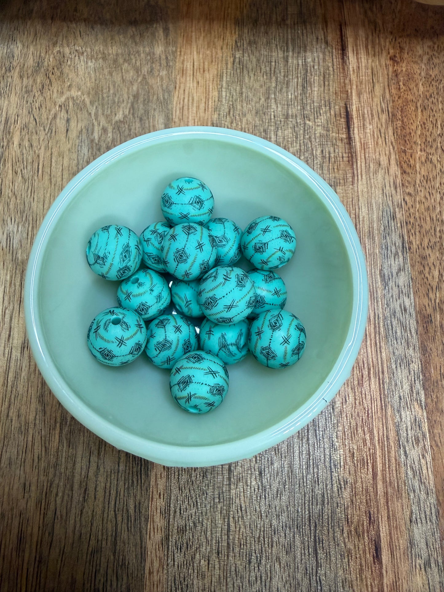 Blue barbed 15mm - 15 count
