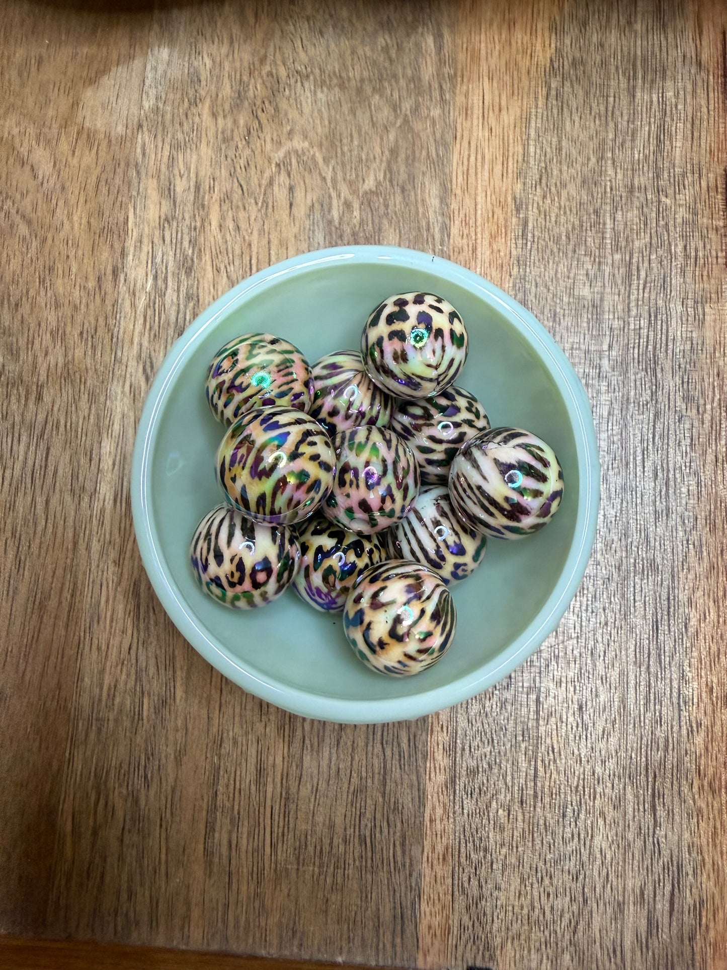 Leopard opal 20mm - 1 count