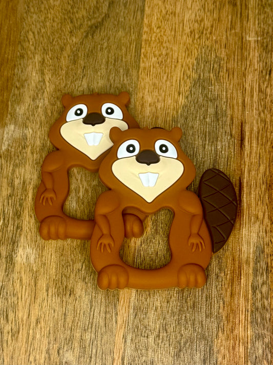 Buccee the beaver teether