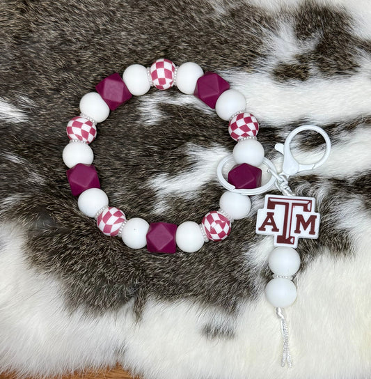 Aggies wristlet