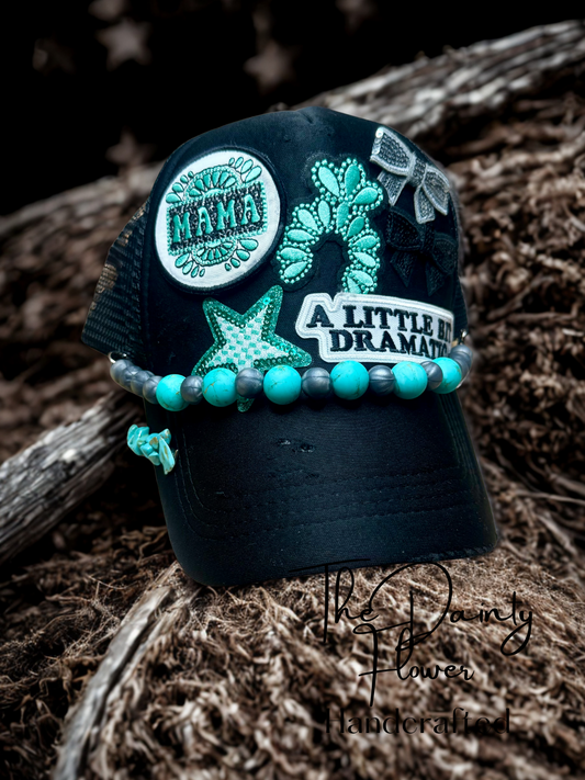 Drama mama trucker hat