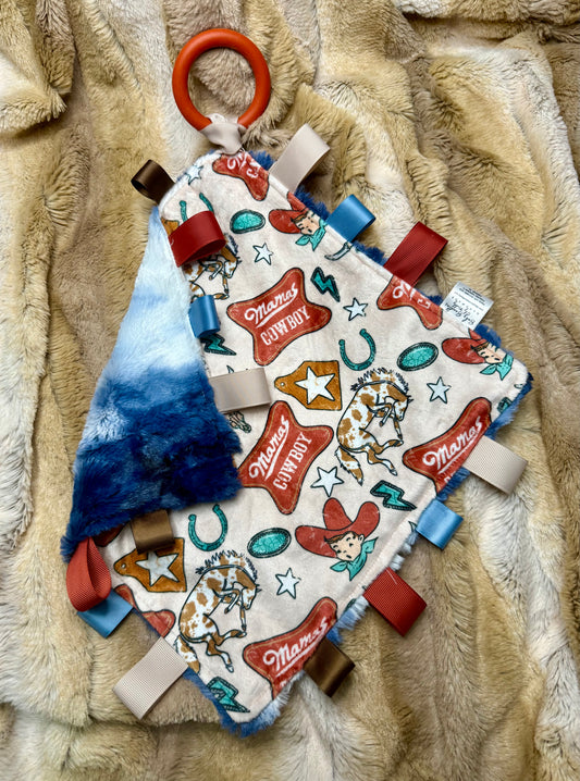 Mamas Cowboy tag lovie