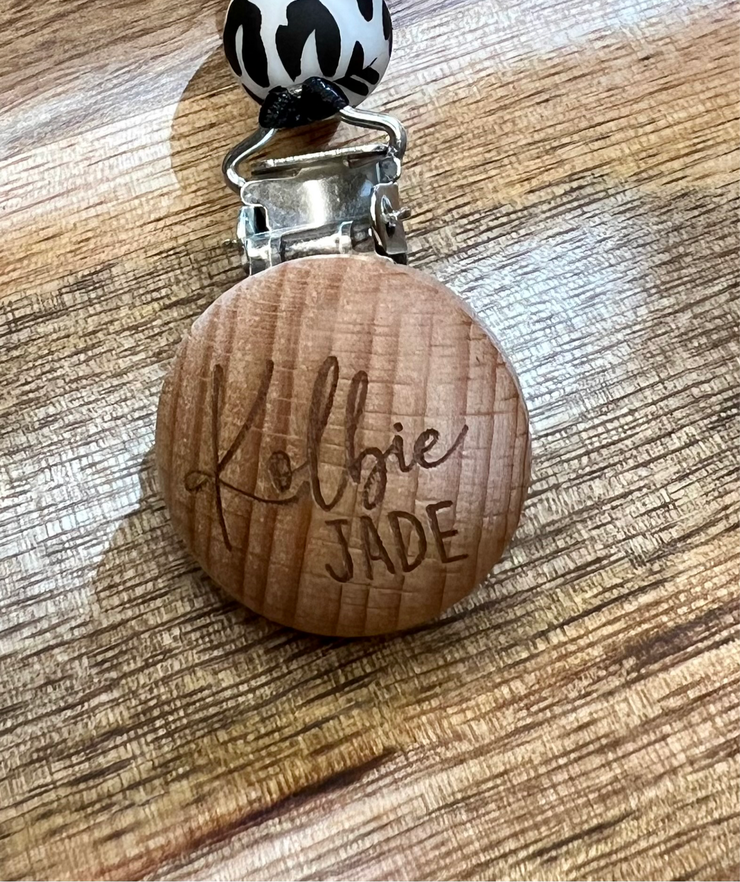 Engraving(add this to you pacifier clip orders)