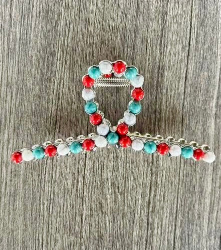 USA stone claw clip