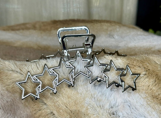 Stars metal claw clip
