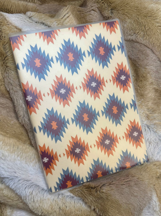 Aztec sunset notebook