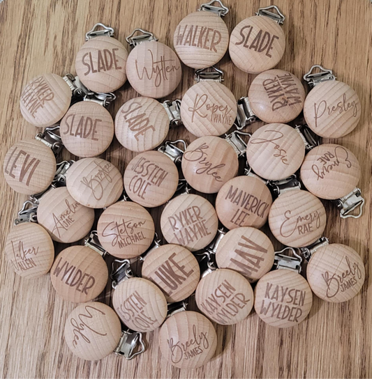 Engraving(add this to you pacifier clip orders)