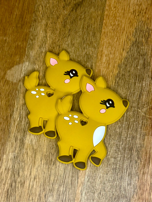 Mustard fawn teether