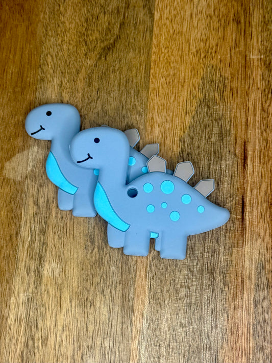Blue Dino teether