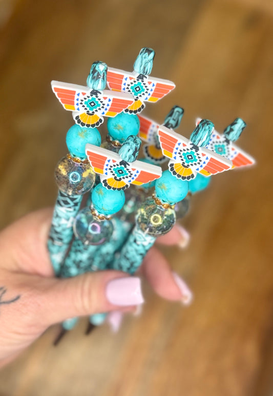 Aztec thunderbird pen