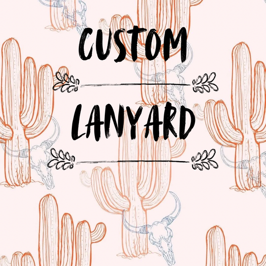 Custom lanyard