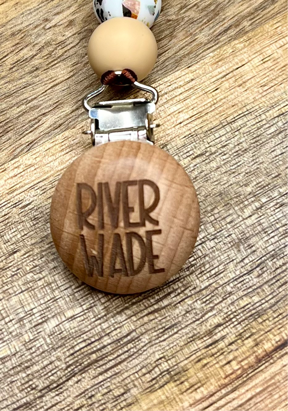 Engraving(add this to you pacifier clip orders)