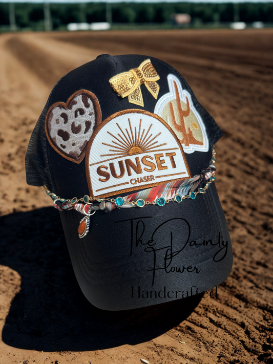 Sunset chaser trucker hat