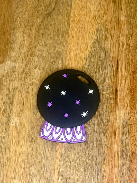 Crystal ball teether