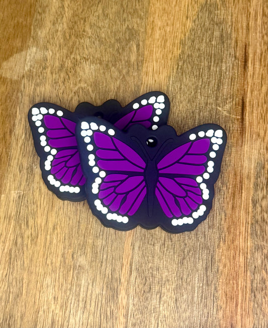Purple butterfly teether