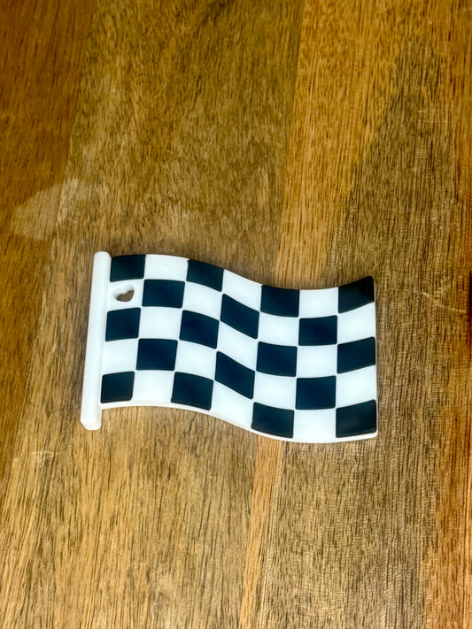 Race flag teether