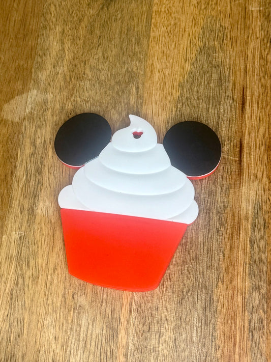 Mickey cupcake teether