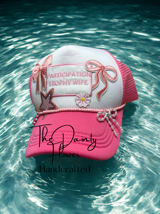 Participation trophy wife trucker hat