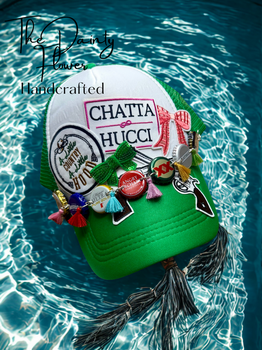 Chatta hucci hood trucker hat