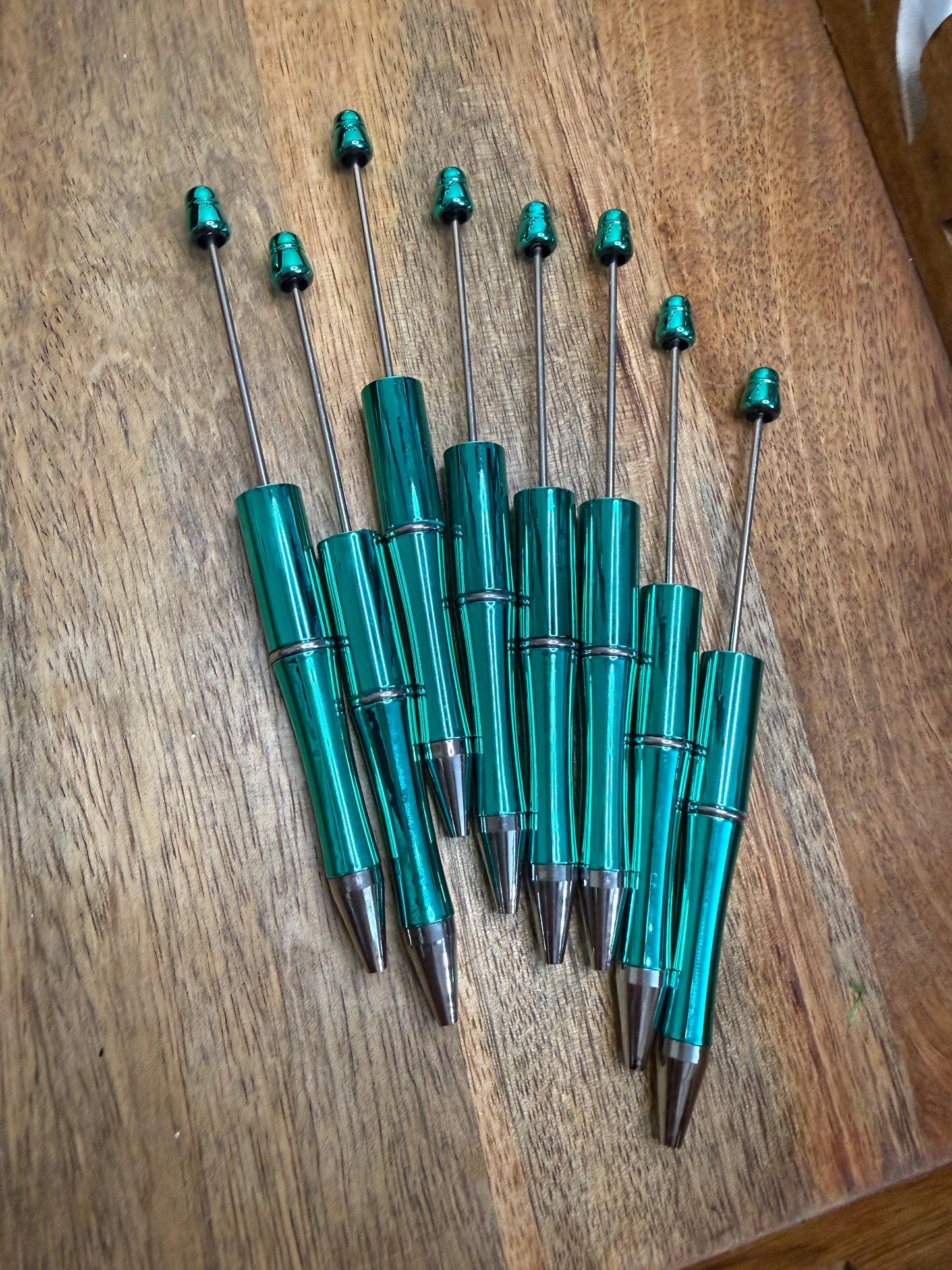 Metallic teal pen / 8 pack