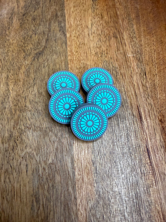 Large Concho focal - 5 count