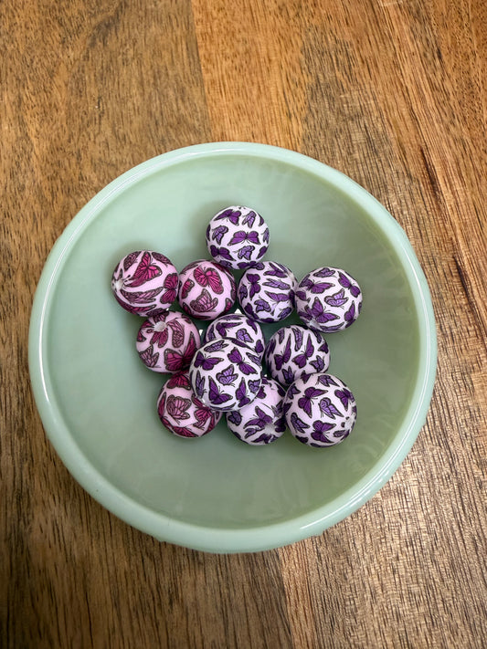 Butterfly mix 15mm / 12 count