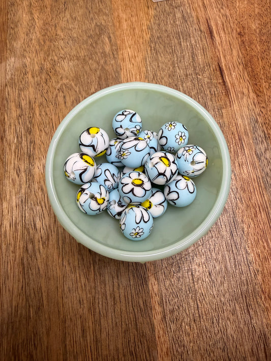 Daisy flowers 15mm / 18 count