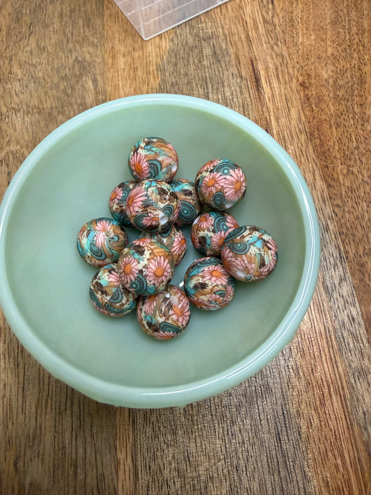Concho flowers 15mm / 12 count