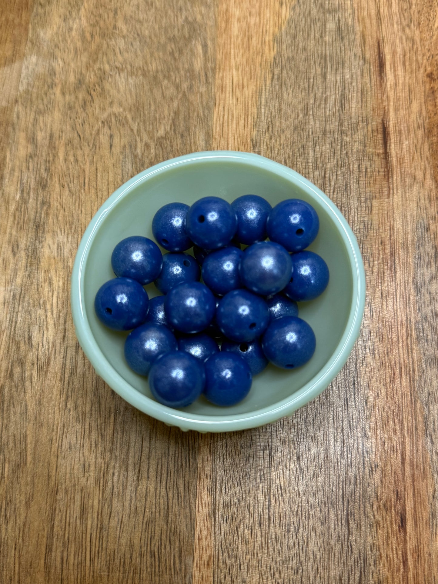 Shimmer denim 15mm - 23 count