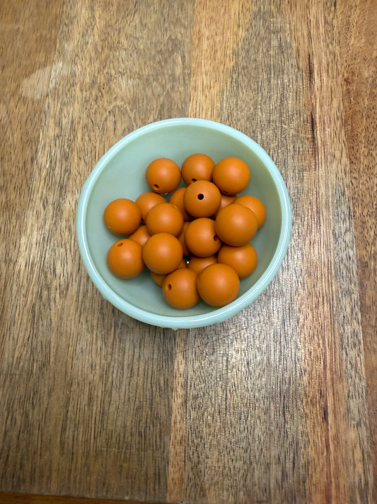 Solid burnt orange 15mm - 32 count