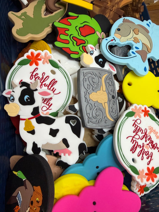 Silicone Teether bundle - 3 count random