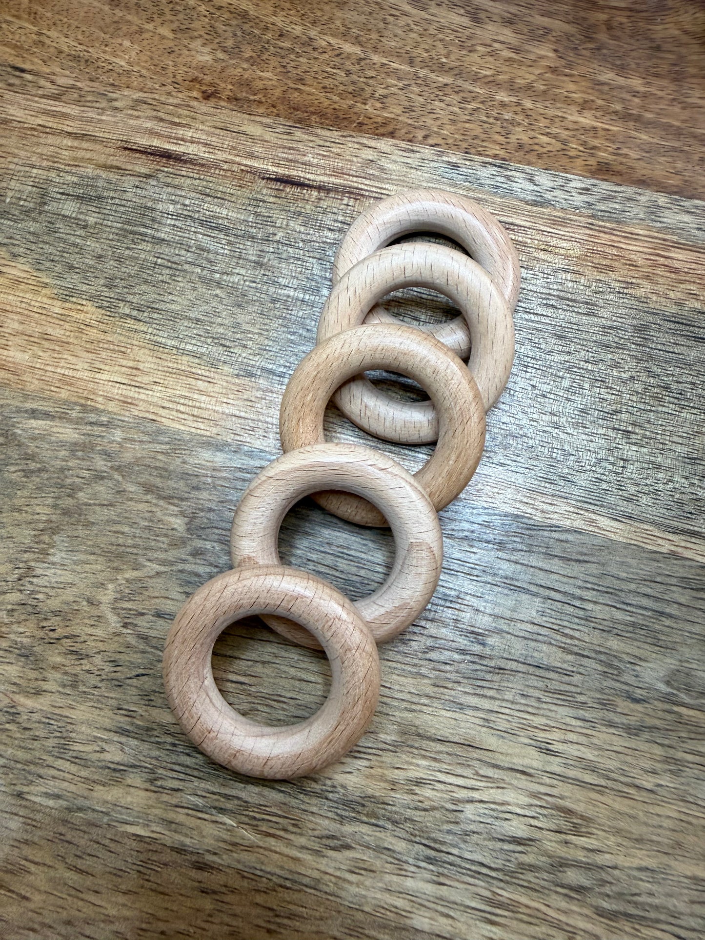 40mm beechwood ring