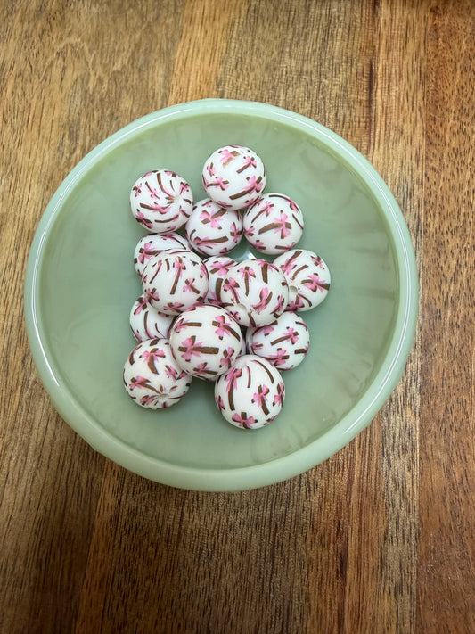 Bow on cross 15mm - 15 count