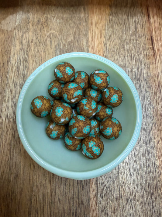 Turq Concho 15mm - 20 count